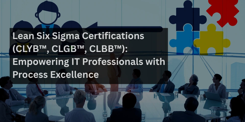 Lean Six Sigma Certifications : Empowering IT Professionals with Process Excellence